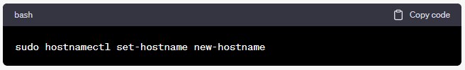 Change Hostname on Ubuntu 20.04 without System Reboot