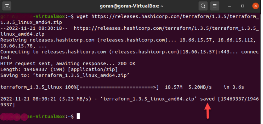 Steps to Install Terraform on Linux