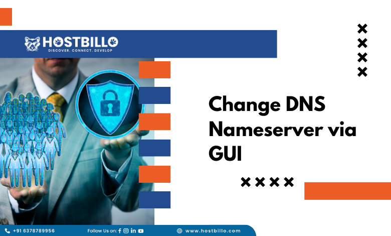 Change DNS Nameserver via GUI