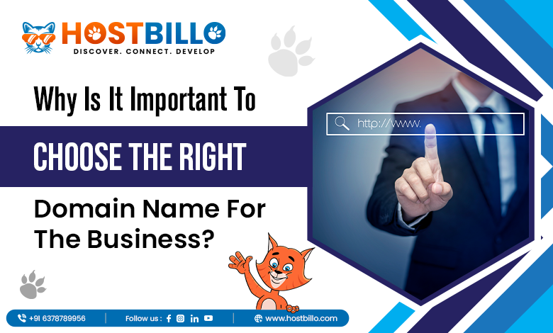 Why is it Important to Choose the Right Domain Name for the Business?