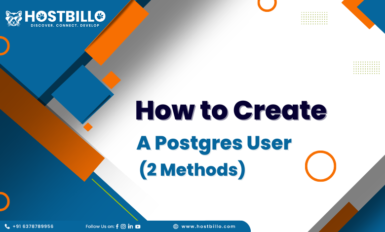 Create a Postgres User